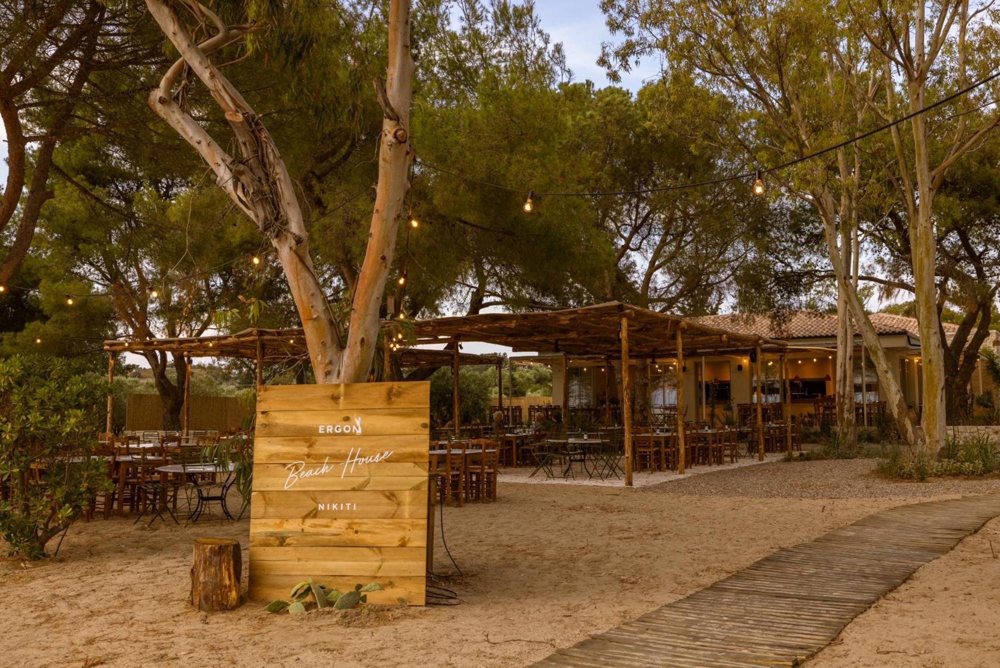 Ergon Beach House Nikiti Екстериор снимка
